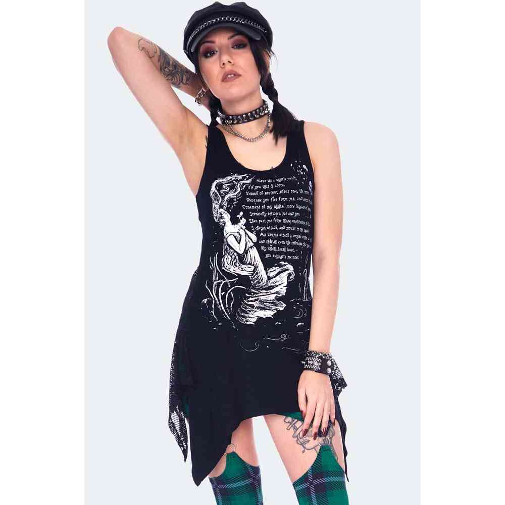 Jawbreaker - Night's Vault Sleeveless top - Black
